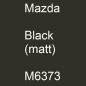 Preview: Mazda, Black (matt), M6373.